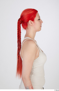 Groom references Lady Winters  006 braided hair head red…